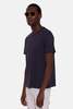 Blue&Cream Luxe Jersey Tee - Dark Navy - Thumbnail 4