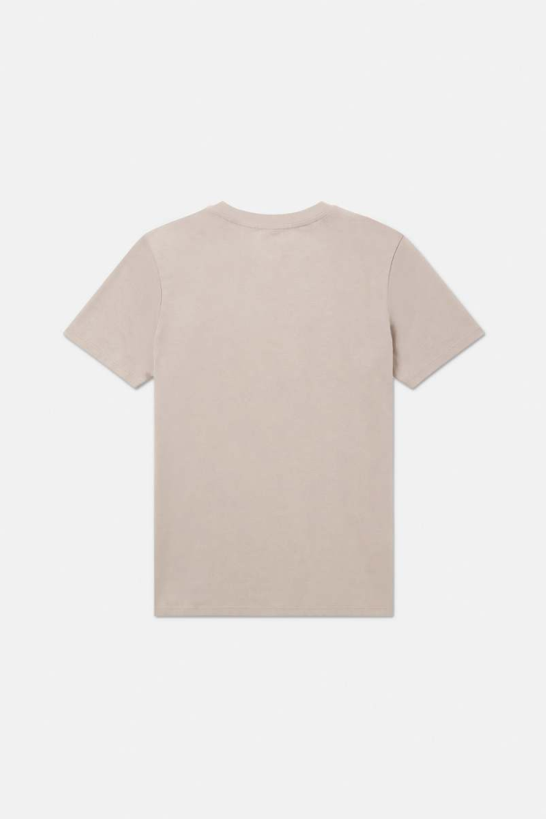 Blue&Cream Luxe Jersey Tee - Pale Grey