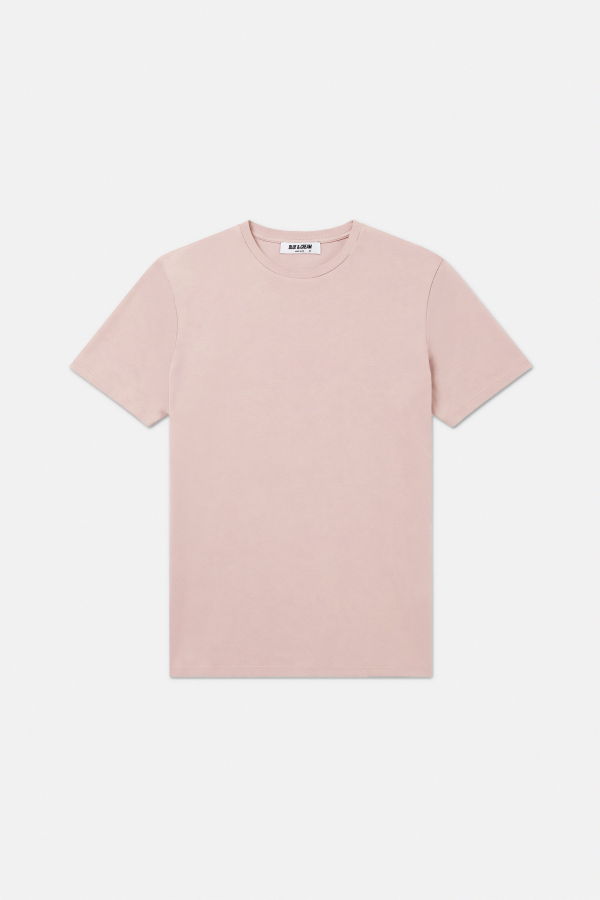Blue&Cream Luxe Jersey Tee - Pale Pink