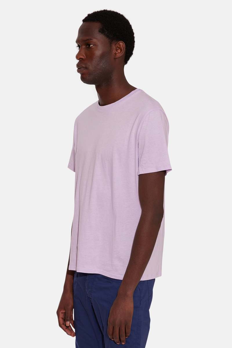 Blue&Cream Luxe Jersey Tee - Pale Purple