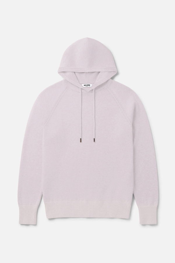 Blue&Cream Reade Pullover Hoodie - White