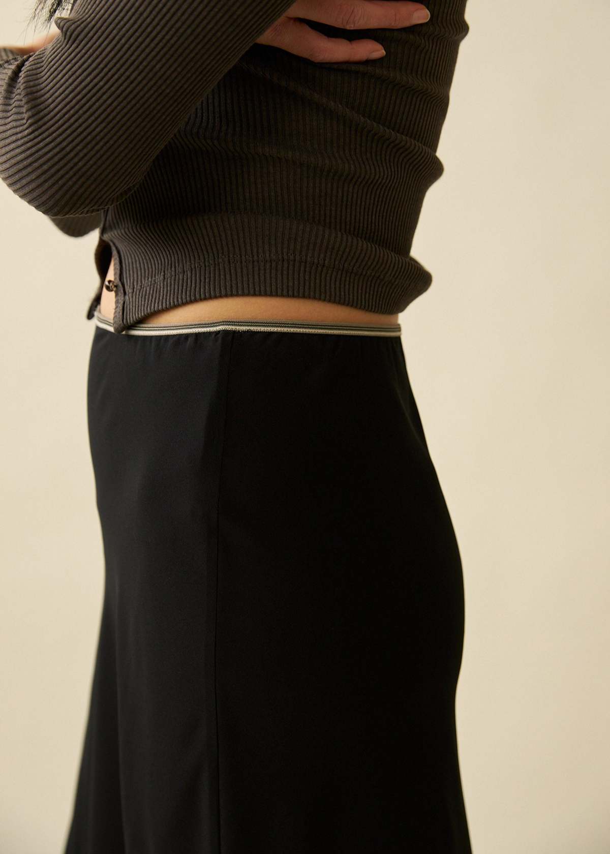 Penny Sage Slip Skirt - Image 4 of 4