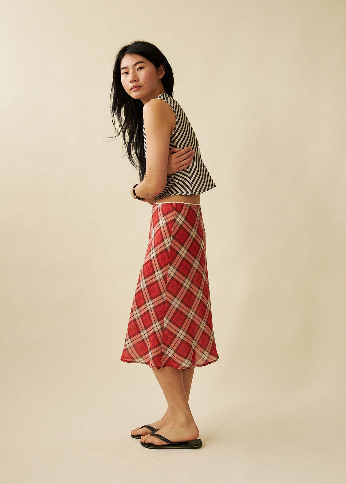 Penny Sage Slip Skirt - Image 2 of 5