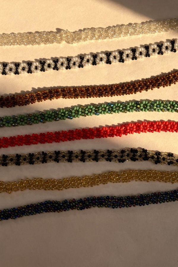 IKKIVI Dark Chromatica Beaded Sunglass Chain - Multi-Color