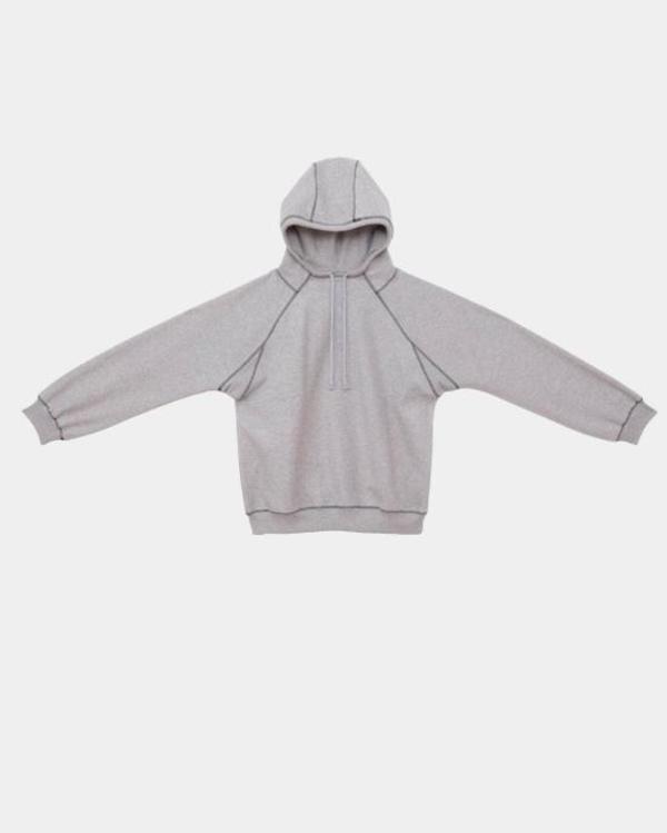 Baserange Hoodie - Grey Melange