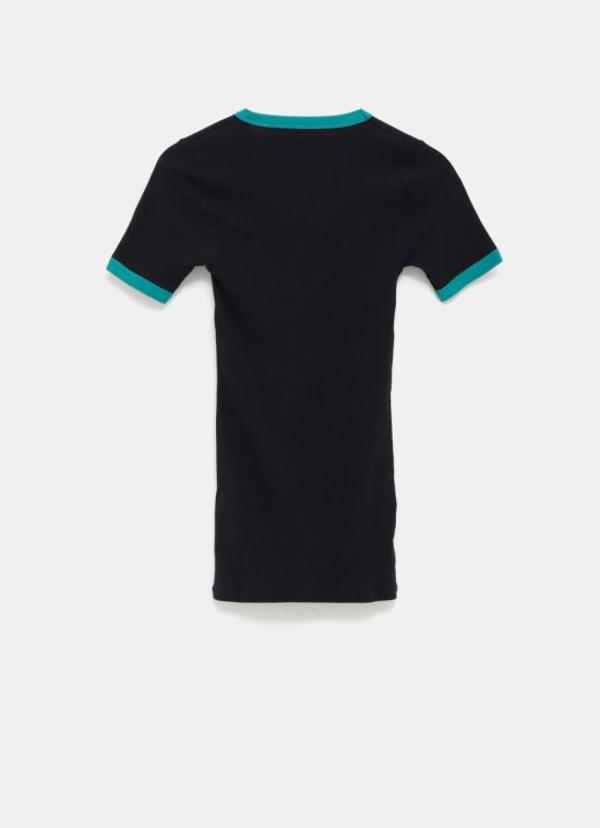 Baserange Top - Murano Navy Green