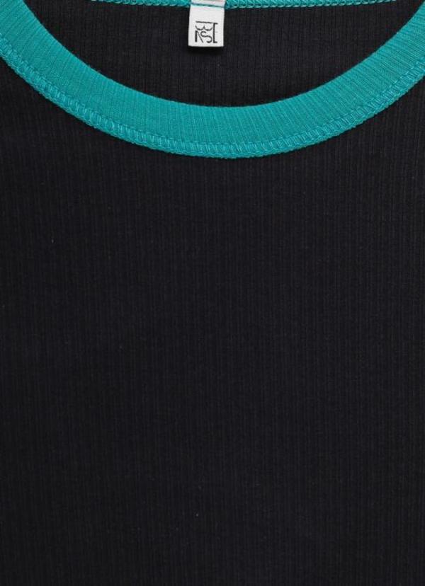 Baserange Top - Murano Navy Green