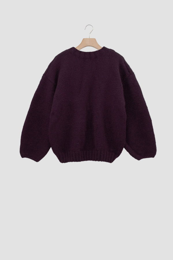 JULIA JENTZSCH Fiennes Baby Alpaca Merino Blend Handknit Sweater