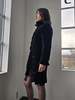 Vintage Sonia Rykiel Quilted Velvet Coat - Thumbnail 5