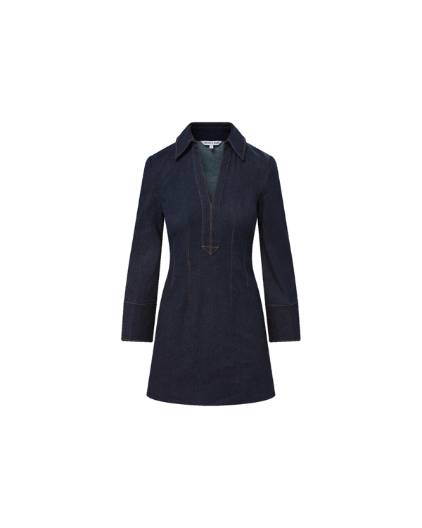 Veronica Beard Raymond Dress - Midnight Wash