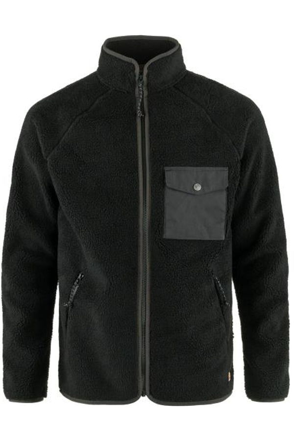 Fjallraven Training Top - Black Dark Grey