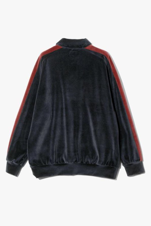 Needles C/PE Polo Shirt - Navy