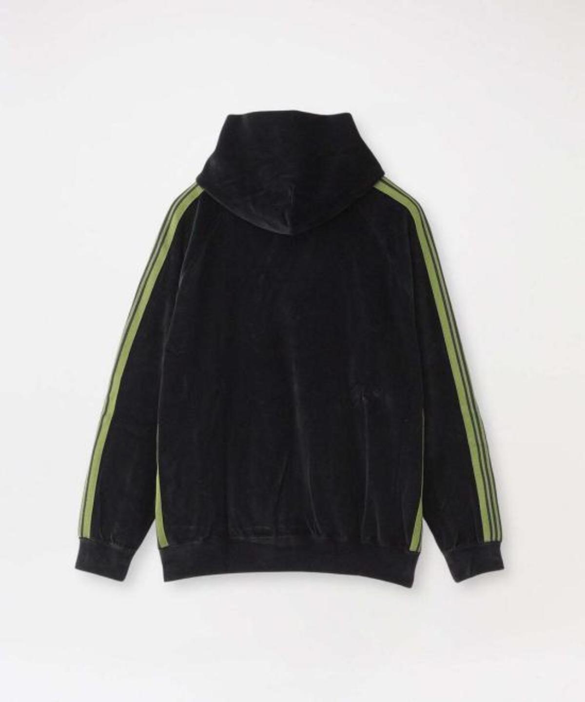 Needles C/PE Hoodie - Black - Image 2 of 2