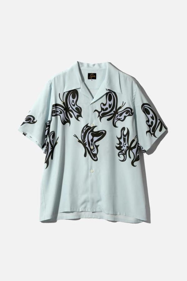 Needles Polo Shirt - Lt Blue