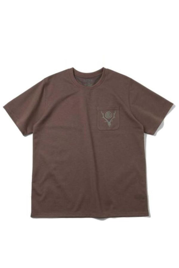 South2 West8 T-Shirt - Brown