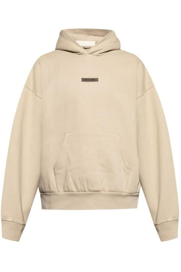 Fear of God Fleece Zip-Up Hoodie - Timber