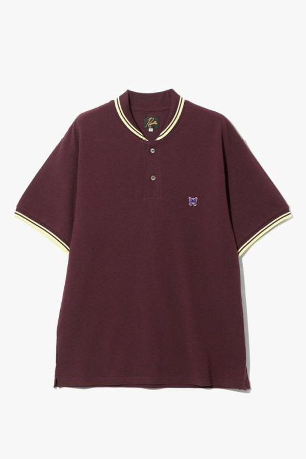 Needles Polo Shirt - Bordeaux