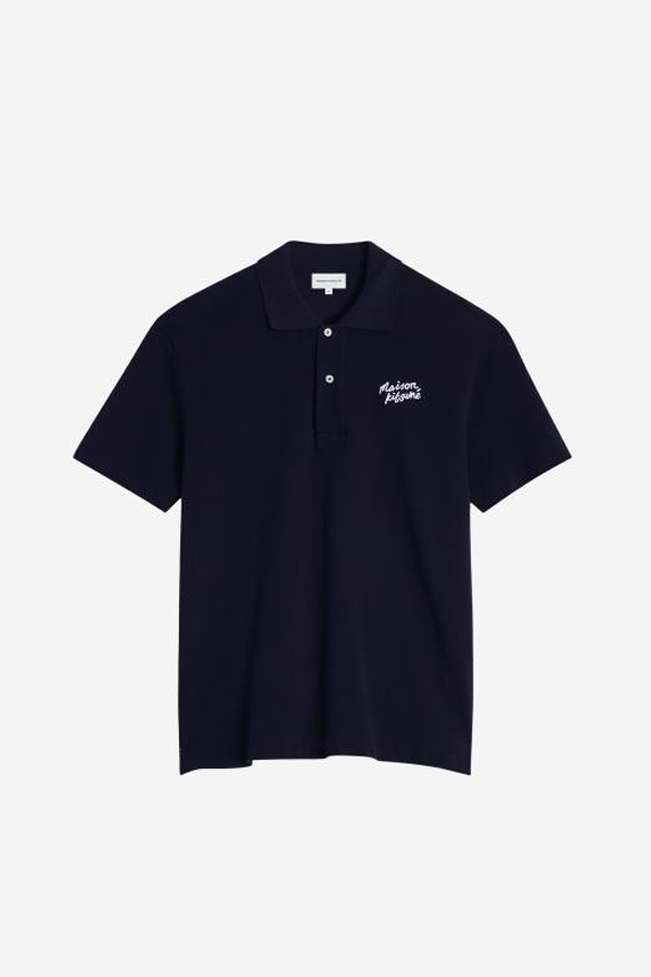Maison Kitsuné Polo Shirt - Ink Blue