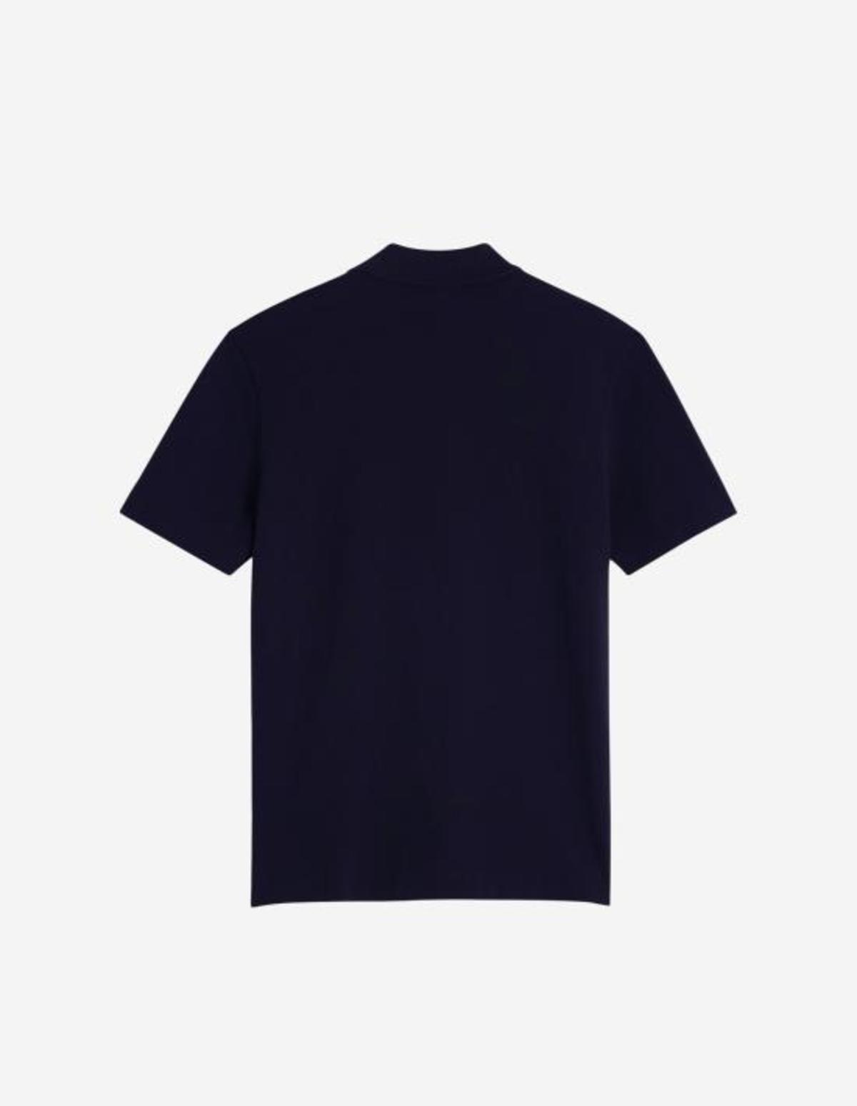Maison Kitsuné Polo Shirt - Ink Blue - Image 2 of 2