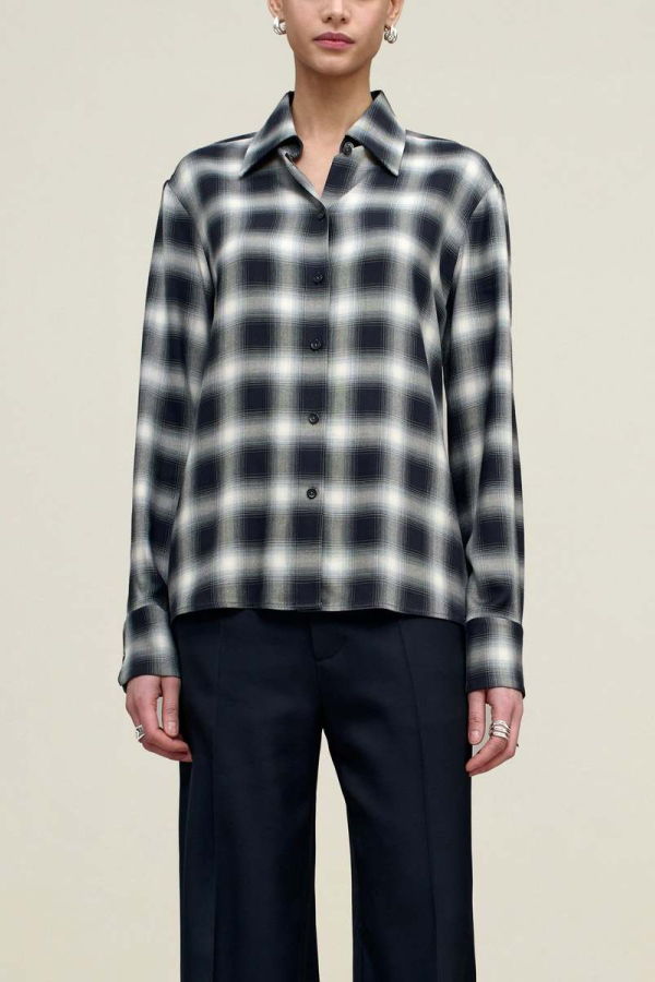 Kallmeyer Octavia Blouse - Black Blue