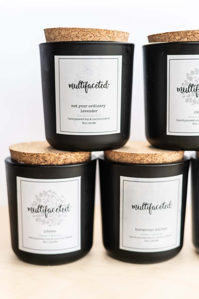 Multifaceted Artisan Candles Bohemian Kitchen Scented Candle