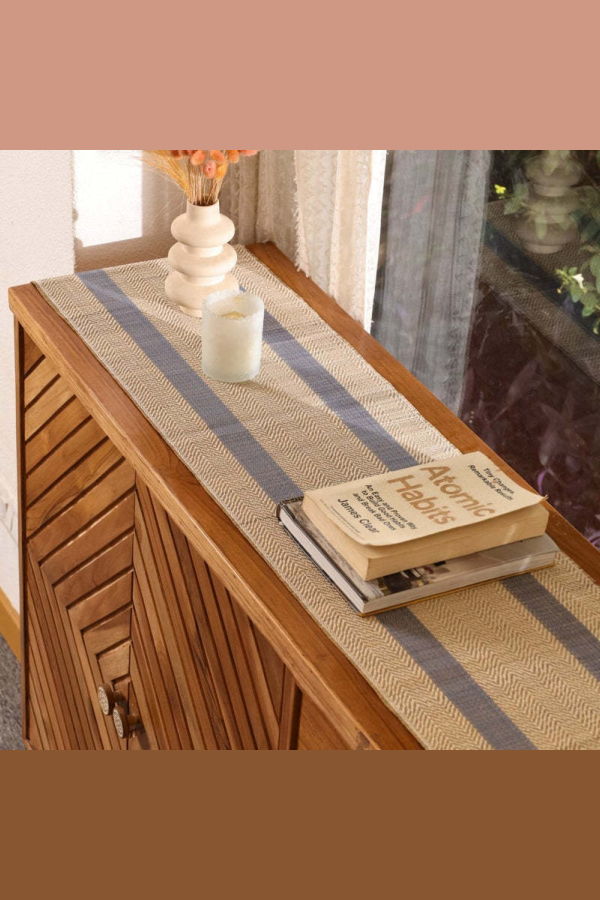 Mela Artisans Eco-Friendly Grass Table Runner