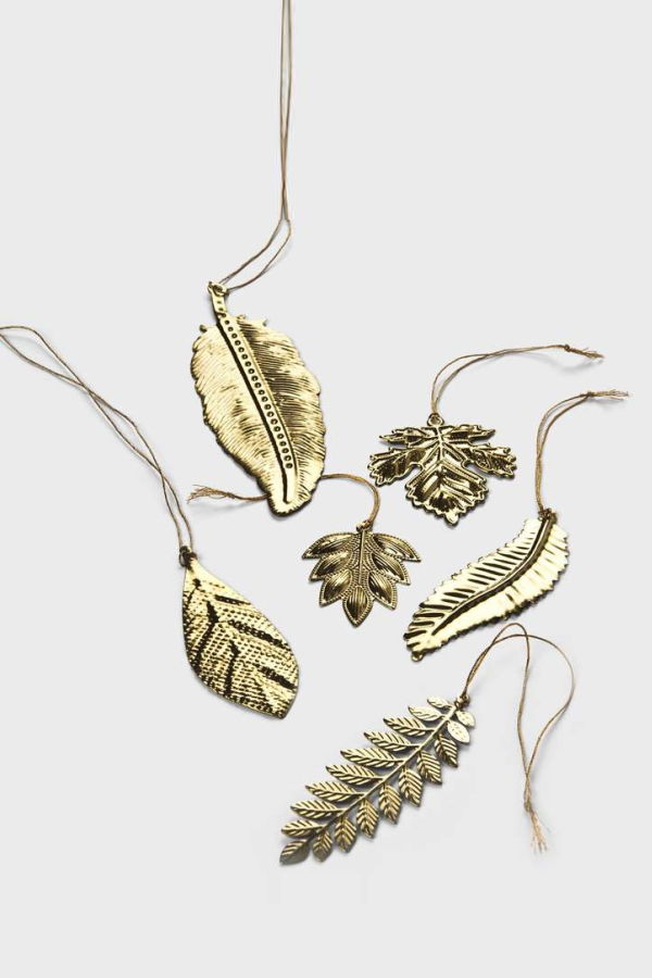 Mela Artisans Eternal Leaves Ornaments Set
