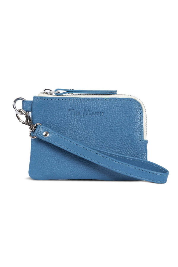 Tin Marin Gina Leather Top Zip Wallet