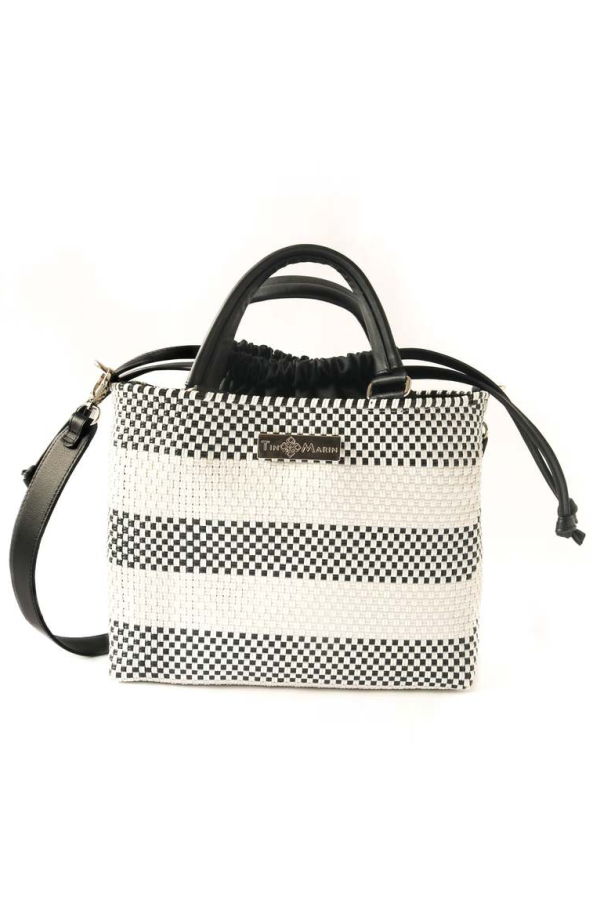 Tin Marin Lolo Medium Woven Crossbody Bag