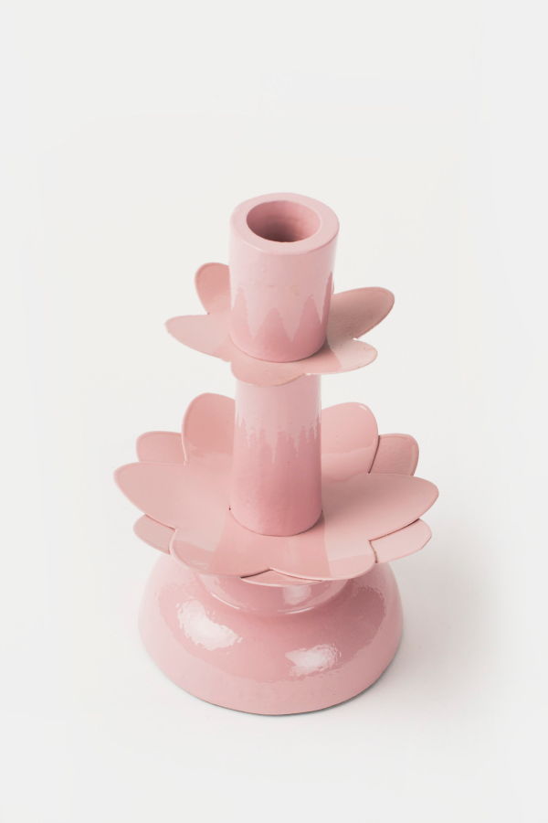 Mela Artisans Lotus Bloom Tapered Candleholders