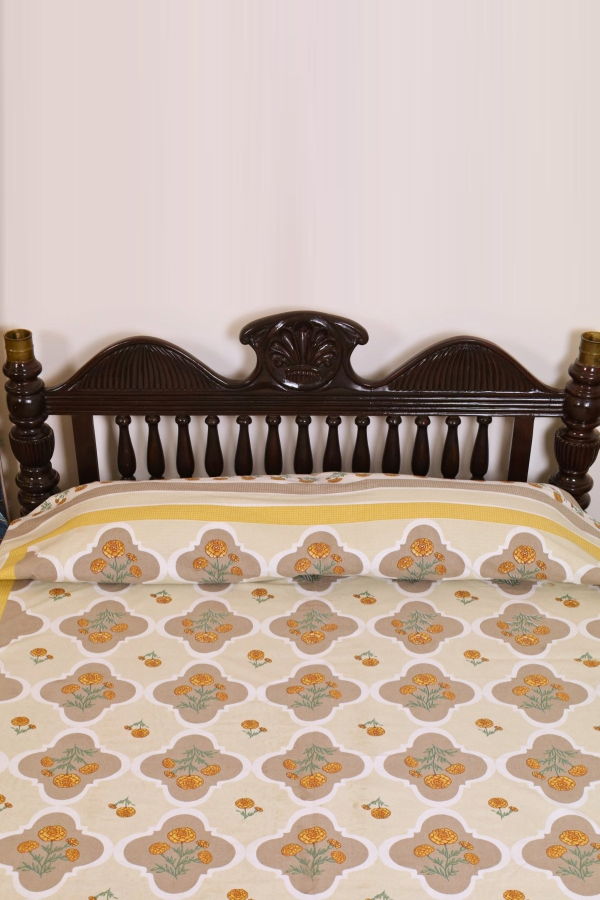 Mela Artisans Marigold Bed Cover (60" x 90")