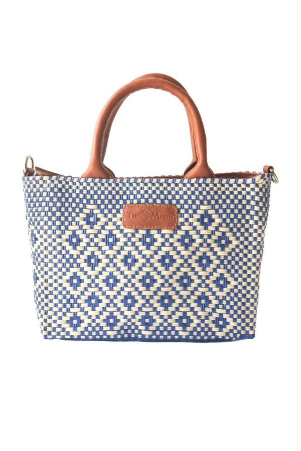 Tin Marin Mixte Small Woven Crossbody Bag