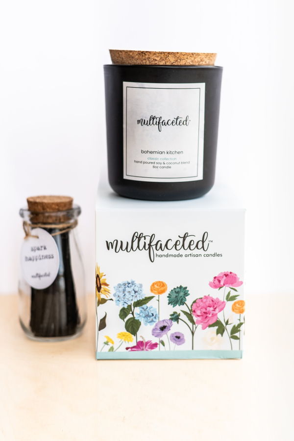 Multifaceted Artisan Candles Not Your Ordinary Lavender Scent 8 oz Candle