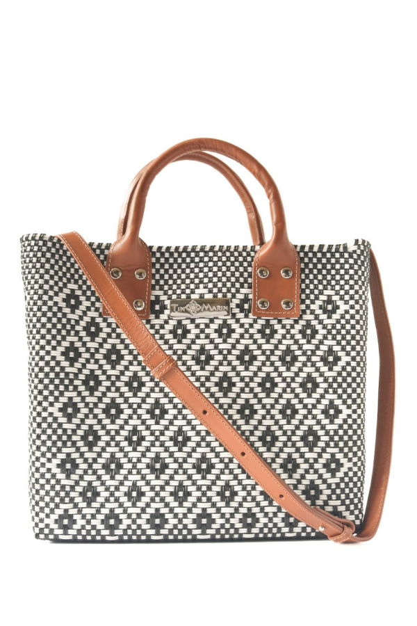 Tin Marin Panda Large Woven Crossbody Bag