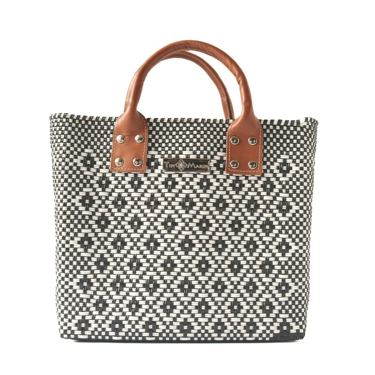 Tin Marin Panda Large Woven Crossbody Bag - Image 2 of 11