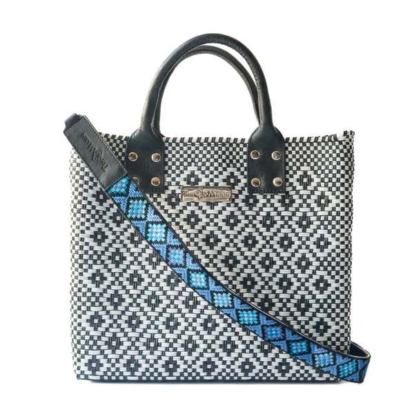 Tin Marin Panda Large Woven Crossbody Bag