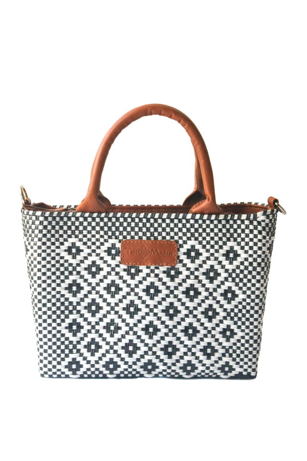 Tin Marin Panda Small Woven Crossbody Bag