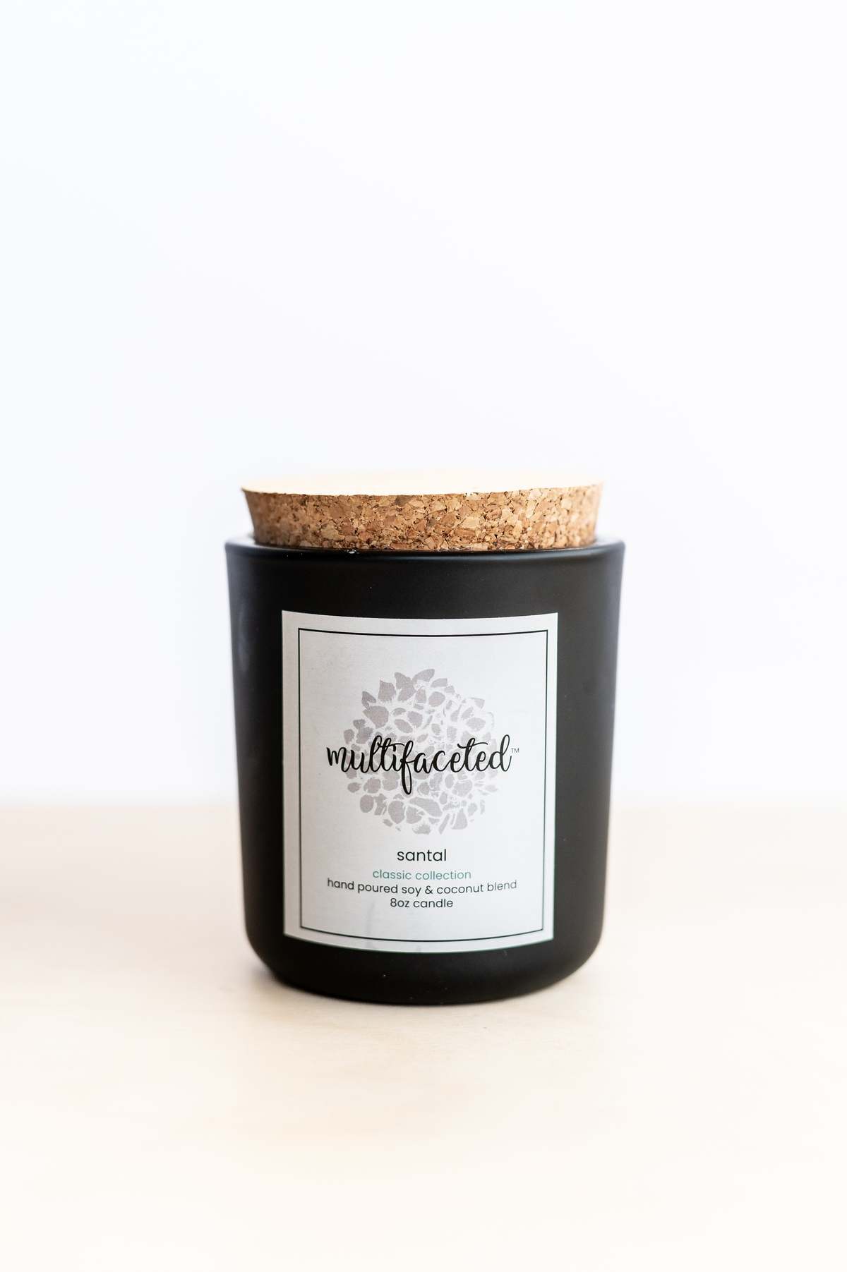 Multifaceted Artisan Candles Santal Scent Eco-Friendly 8 oz Candle - Image 3 of 5