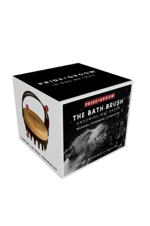 Pride + Groom The Bath Brush Grooming Tool