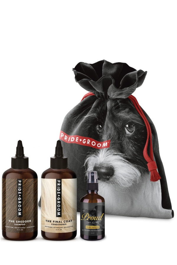 Pride + Groom The Big Deluxe Doggy Bag Grooming Kit