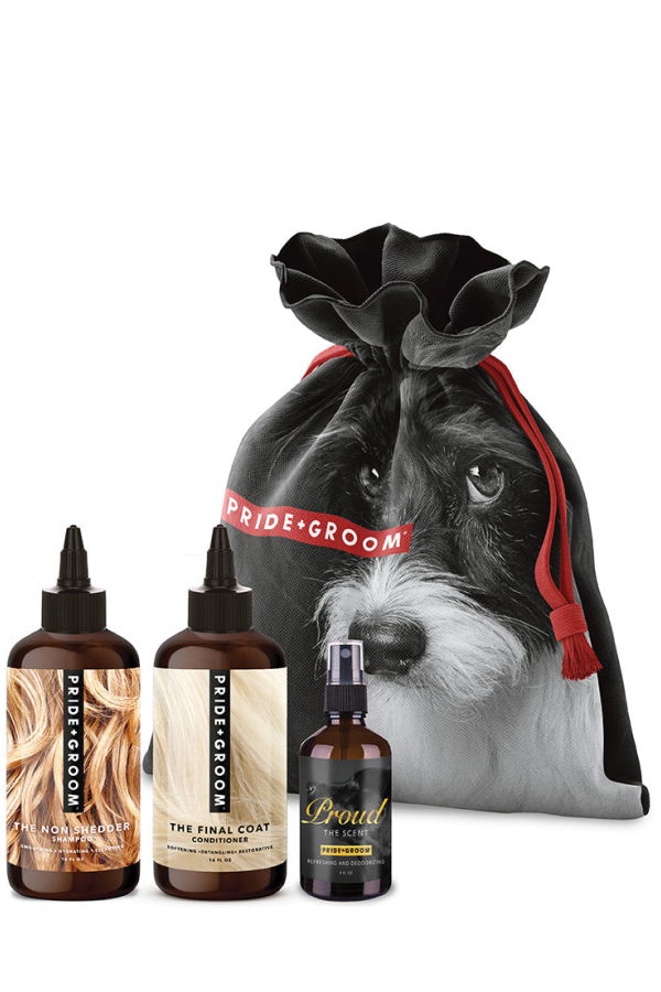 Pride + Groom The Big Deluxe Doggy Bag Grooming Kit
