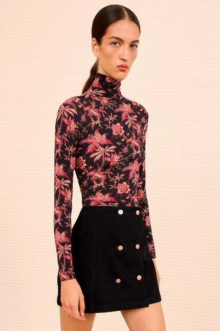 Misha & Puff Ruth Turtleneck - Peacock | Garmentory