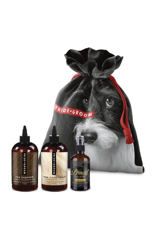 Pride + Groom The Small Deluxe Doggy Bag Dog Grooming Kit