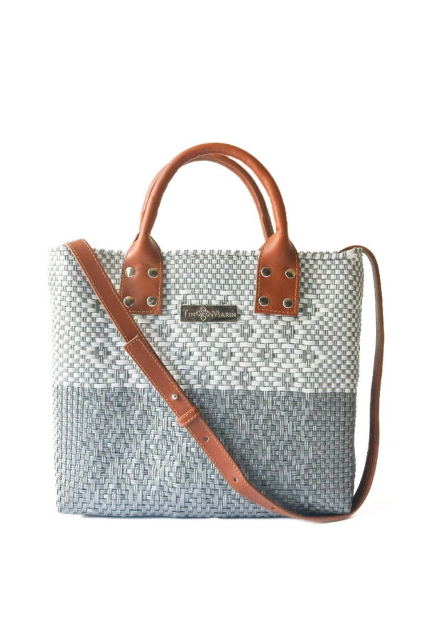 Tin Marin Large Woven Crossbody Bag
