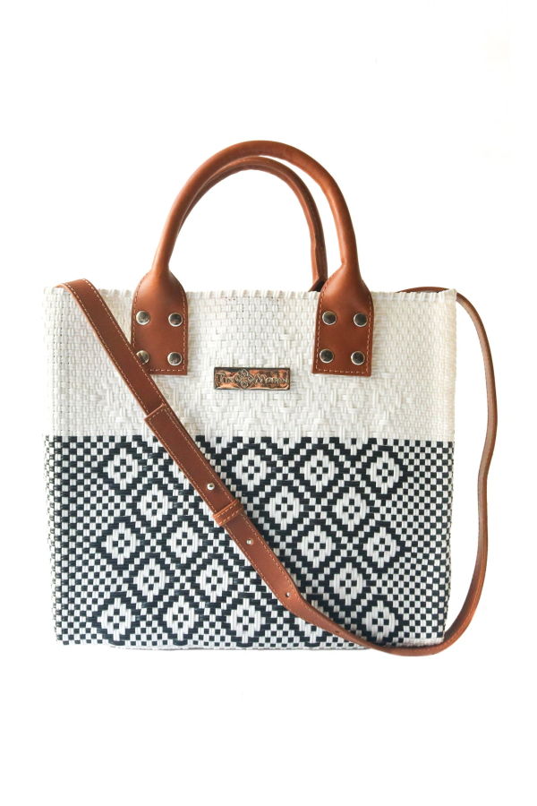 Tin Marin Large Woven Crossbody Bag