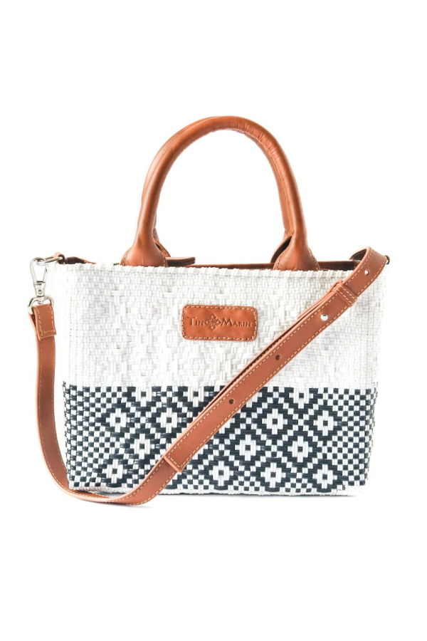 Tin Marin Small Woven Crossbody Bag
