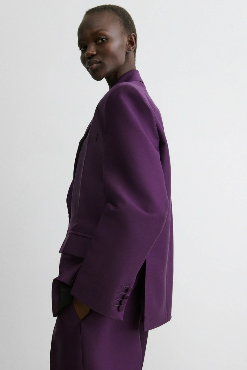 Rachel Comey Moscato Blazer - Plum