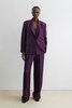 Rachel Comey Moscato Blazer - Plum - Thumbnail 4