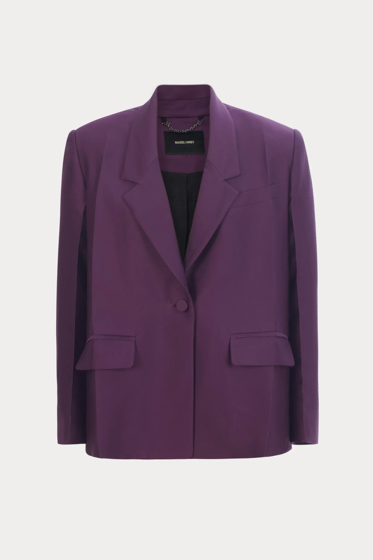 Rachel Comey Moscato Blazer - Plum - Image 7 of 7