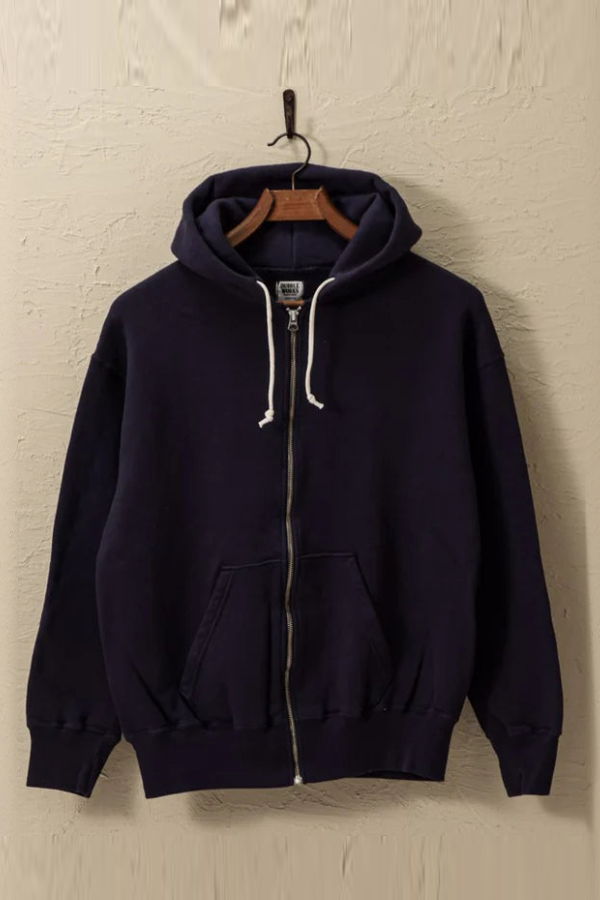 Dubbleworks Lot 88003 Loop Wheel Zip-Up Sweat Hoodie